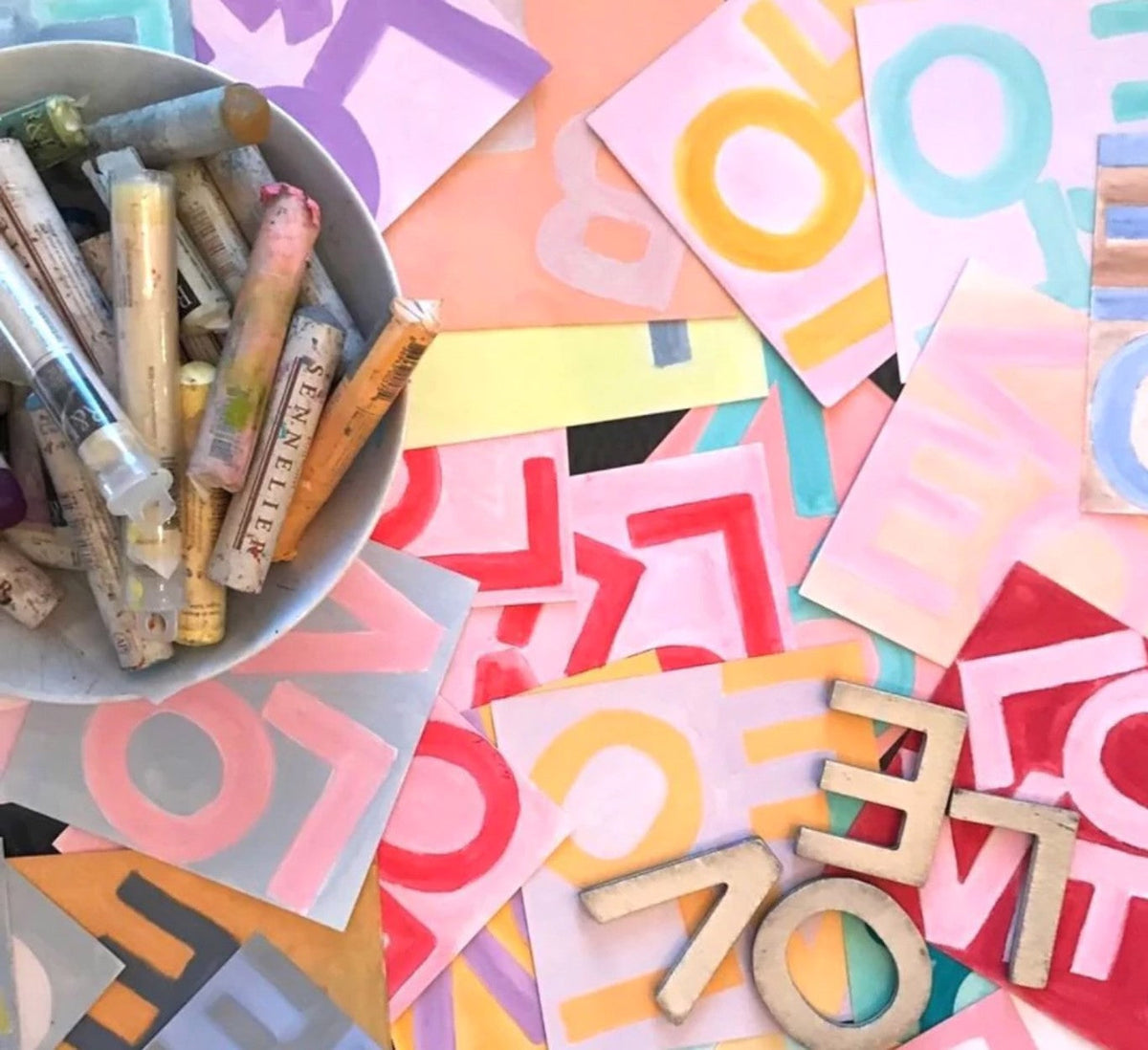Sunny Stack Goode LOVE Art